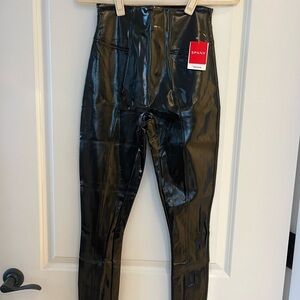 Spanx leather leggings